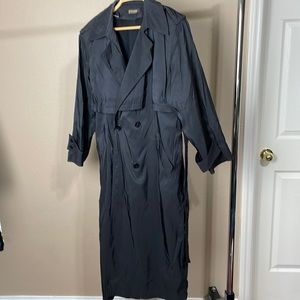 Forecaster Of Boston Women's Size 9/10 Nylon thermoloft Lined Long trench Coat